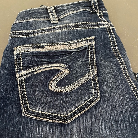 Vintage Silver Jeans - Picture 1 of 2